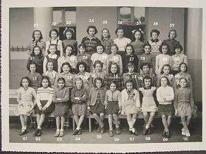ECOLE LAMORICIERE FILLES 1951 XXX N02